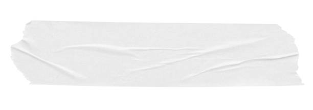 istock White adhesive paper tape isolated on white background 2149591133