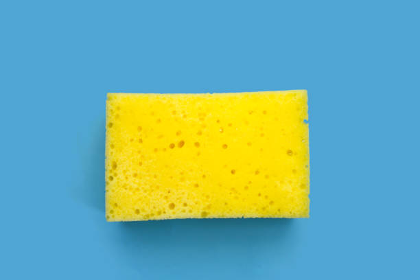 istock Cleaning sponge, Washing dishes concept 2149595251