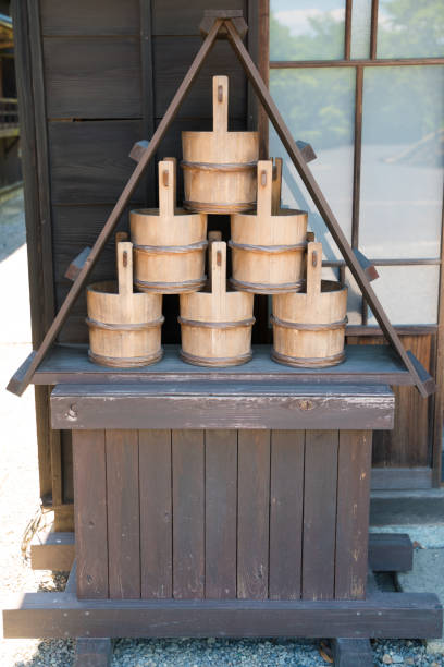 Rainwater storage tanks and tubs for fire protection