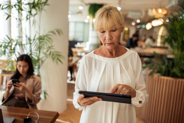 istock Businesswoman on the move 2149607300