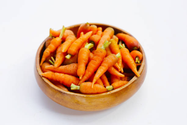 Fresh baby carrot, Excellent source of vitamin A and beta-carotene