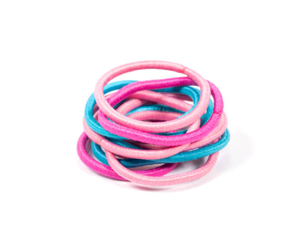 istock Colorful hair elastic isolated on white background 2149608332