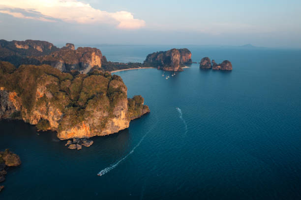 istock Seascape and rocky mountains at Railay Krabi 2149609121