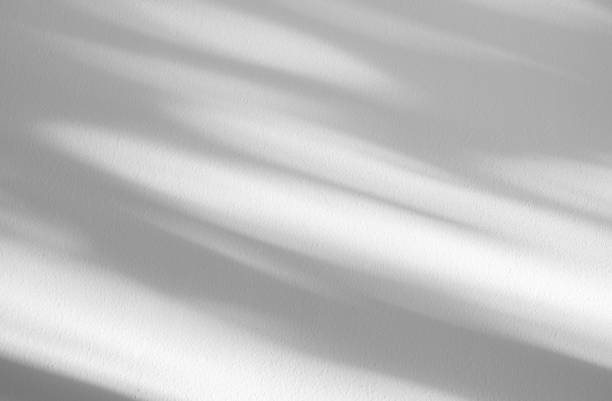istock Wall interior background, studio and backdrops show products.with shadow from window color white . background for text insertion and presentation product 2149615728