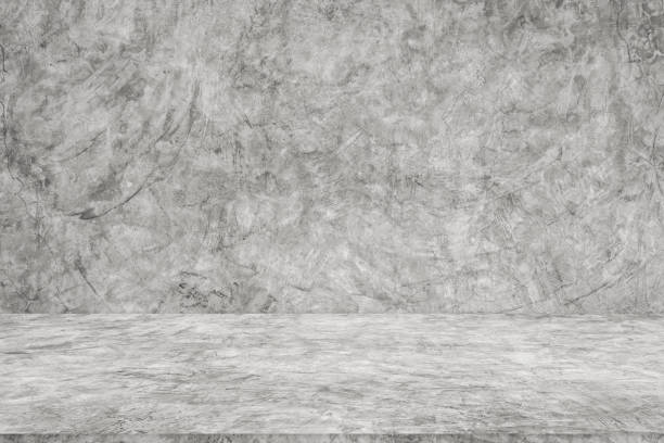 istock Wall empty studio interior background and backdrop of concrete cement wall in black and gray tones. Studio interior background and empty space Decorating ideas 2149615729