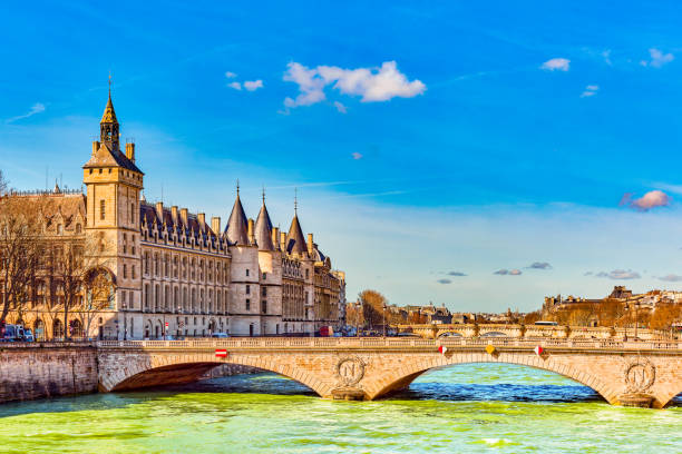 istock Prison Conciergerie. Fabulous, gorgeous Paris in early spring. 2149615806
