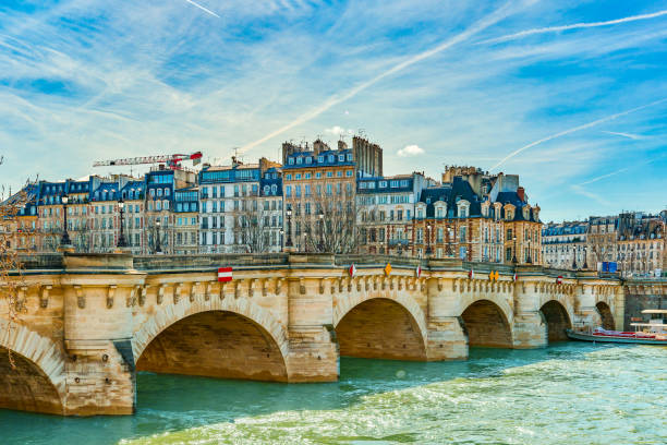 istock Pont-Neuf bridge. Fabulous, gorgeous Paris in early spring. 2149615814