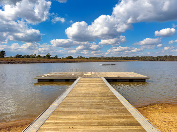 Landscape image of Crusoe Reservoir outside of Bendigo in Central Victoria