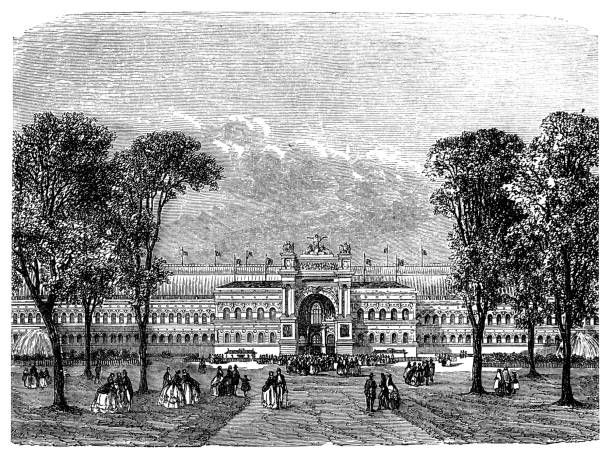 istock The Industrial Palace from 1855 in Paris 2149617767