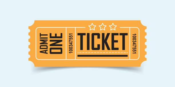 istock Ticket icon in flat style. Coupon vector illustration on isolated background. Voucher sign business concept. 2149617838