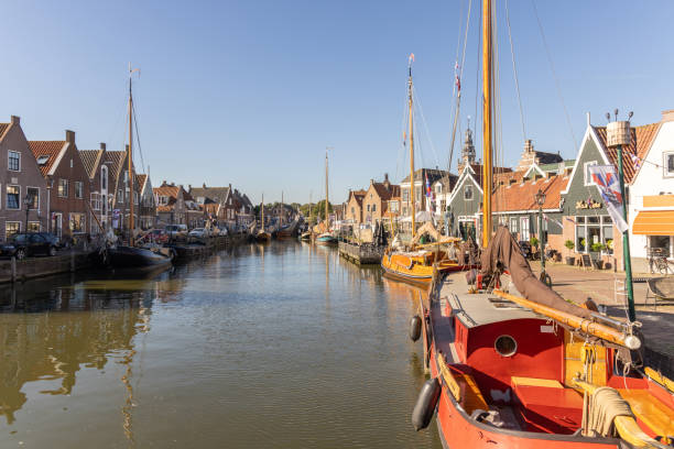 istock Close up of a Dutch waterfront scene 2149618373