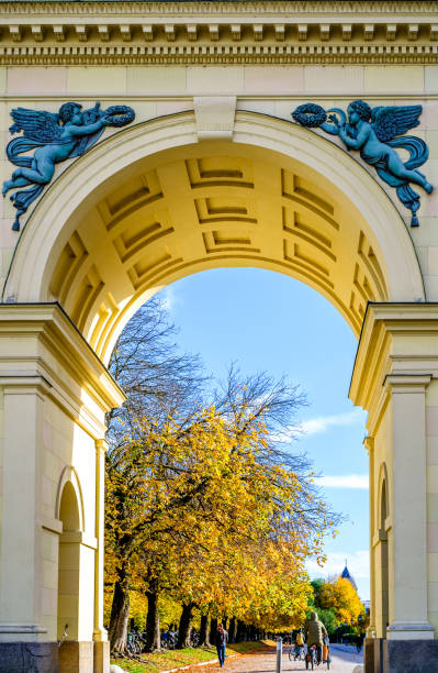 famous munich hofgarten - bavaria