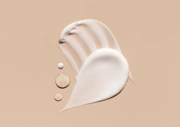 istock cosmetic smears cream texture on beige background 2149620388