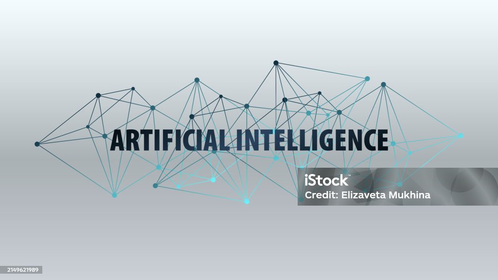 Ai Programming Triangle Pattern Artificial Intelligence Triangle Blue Gradient Network Pattern Deep ...