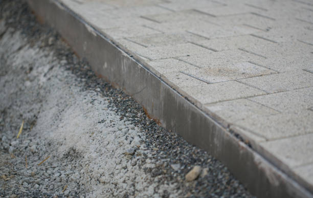 istock Paving with bricks and gravel 2149623392