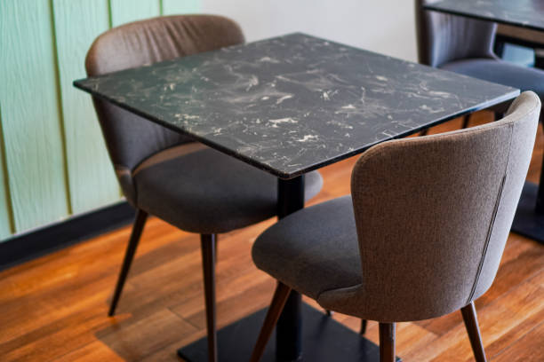 istock Vertical image of a beautifully designed coffee table set for one or two people. 2149628490