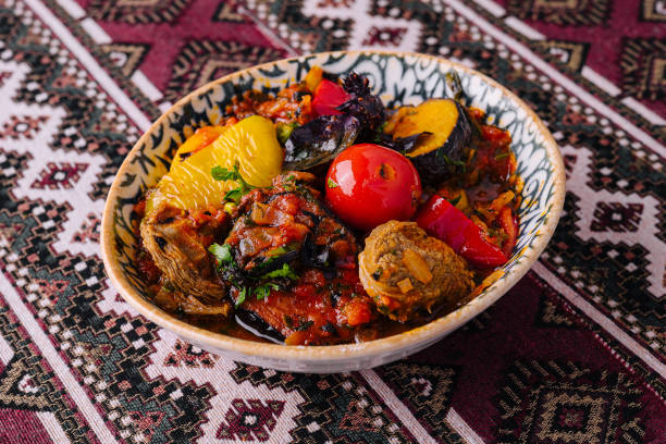 istock Traditional uzbek stewed vegetables dish 2149631532