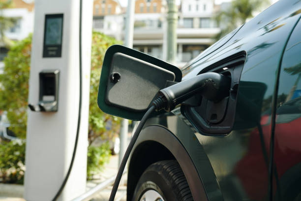istock Charging Port of Electric Car 2149637672