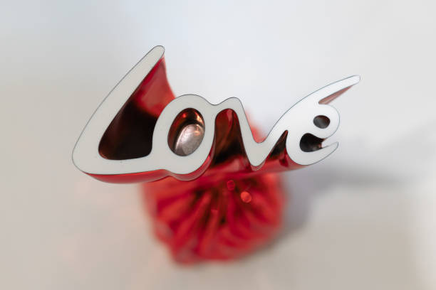 Colourful Decoration with the Words Love.
