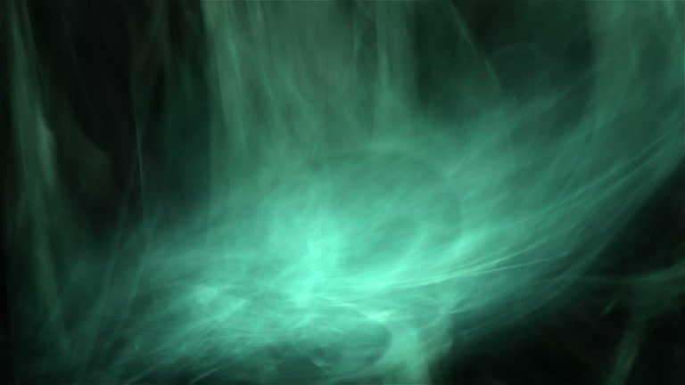 Fractal flame, gas, nebula, smoke or plasma. Looping abstract animation.
