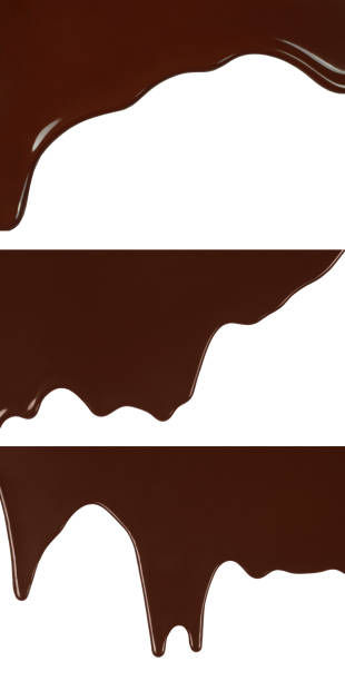 istock Set of Melted Chocolate Dripping, isolated on transparent background 2149648657
