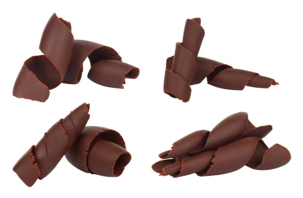 istock Set of Chocolate Shavings, isolated on transparent background 2149648762