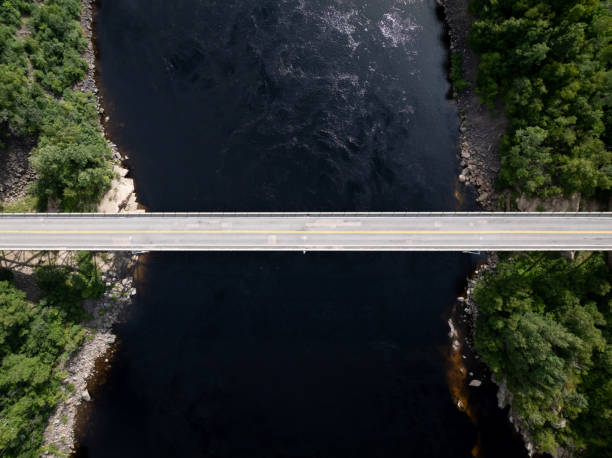 istock Aerial View of a Bridge Over Water 2149654497