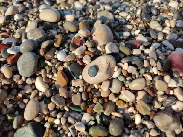 istock Colorful small and large sea stones 2149655044