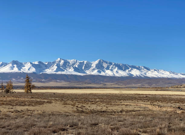 istock Snowy mountain. Nature of Altay. 2149658444