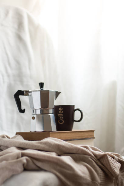istock Good books and coffee, ideal for spending time indoors. 2149662327