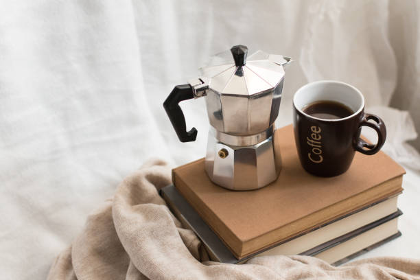 istock Good books and coffee, ideal for spending time indoors. 2149662328