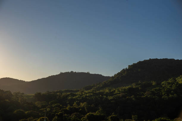 istock Rural landscape and hills at sunset 2149663747