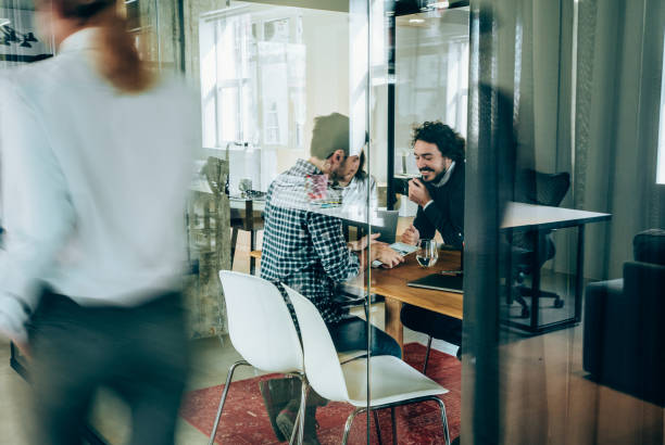 istock Business meeting at busy office. 2149667331