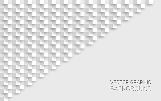 White abstract background vector, Abstract hexagons background, Geometric texture abstract backgrounds