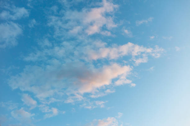 istock Colorful clouds on the blue sky at sunset 2149670660