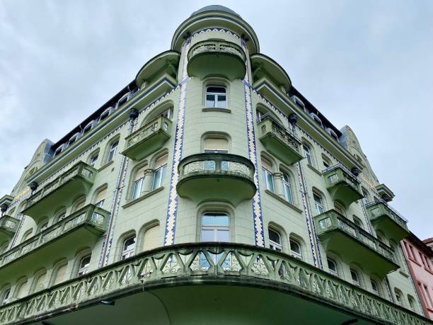 Switzerland- Interlaken- architecture un the old town