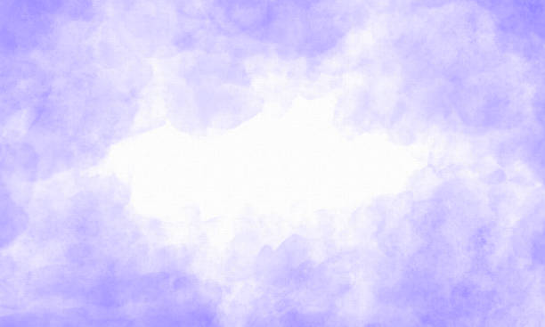 istock Abstract Purple Watercolor Background with Watercolor Paper Texture 2149676213