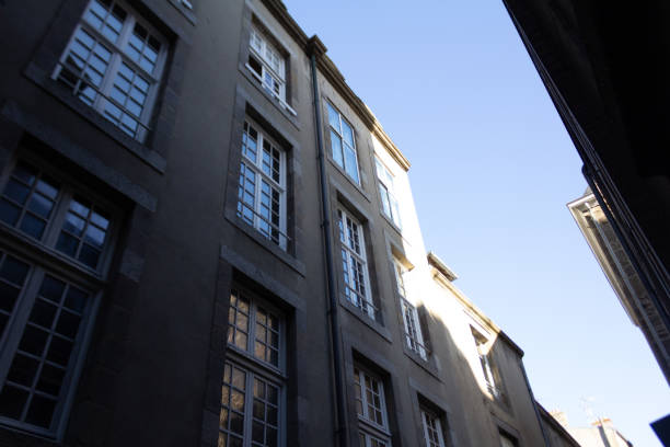Streets of Saint-Malo (Brittany, France)