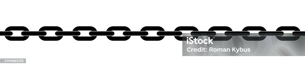Chain Pattern Shape Chain Shape Silhouette Pattern Seamless Repeatable Texture Background ...