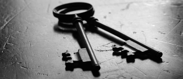 istock Keys on Wooden Surface to Unlock 2149684251