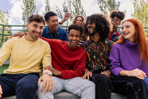 istock Multicultural Friends Laughing Together Outdoors 2149687855