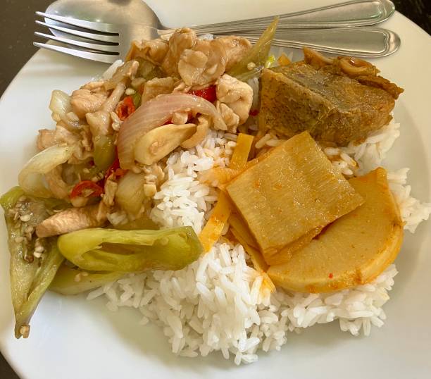 istock rice and curry in south of Thailand 2149688065