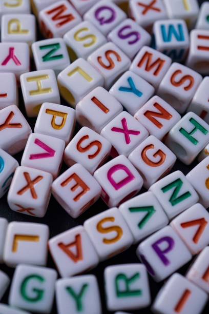 istock Colorful letter cubes, toy and education 2149689313