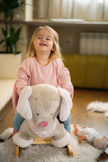 istock Girl having fun swaying at home 2149689756