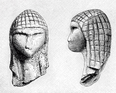 Archeological artifact from Brassempouy 1897
Hooded Female Figurine ( Figurine a la Capuche ), from Brassempouy. The Venus of Brassempouy, meaning 