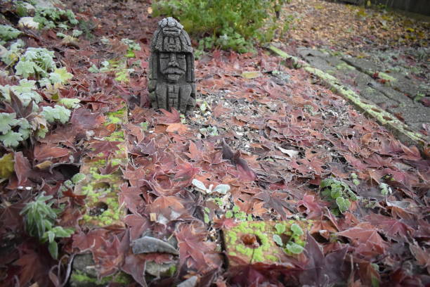 istock Stone Statue in Garden 2149701798
