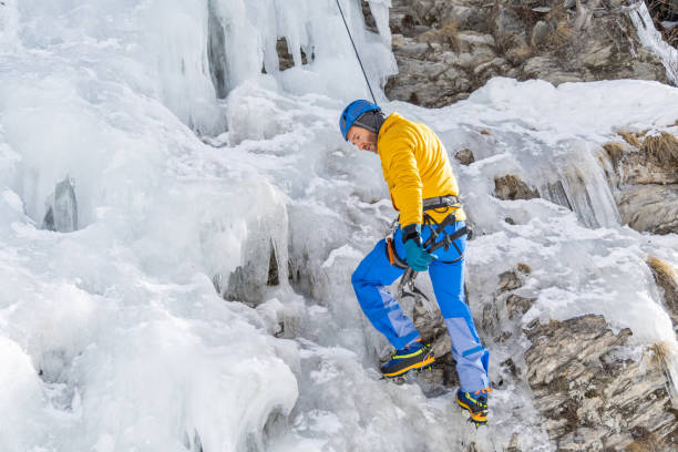 istock Intense Focus of an Ice Climber 2149701839