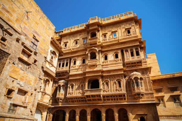 istock Patwon ki Haveli in Jaisalmer, India 2149703297