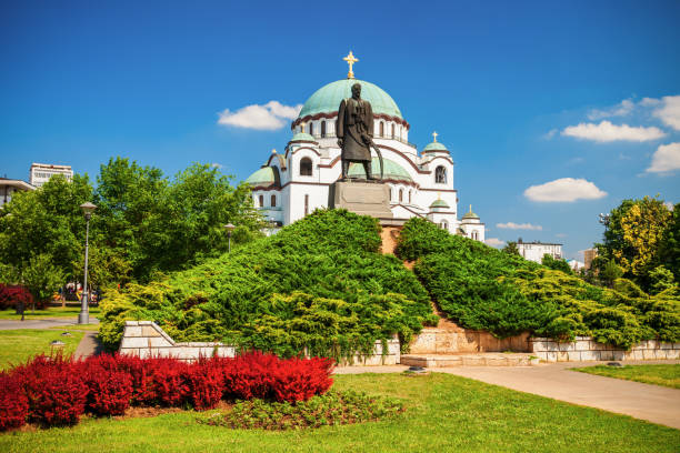 istock Church of Saint Sava Cathedral, Belgrade 2149703322