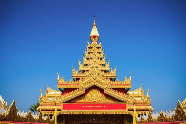 The Global Vipassana Pagoda is a Meditation Hall in Mumbai city, Maharashtra state of India
